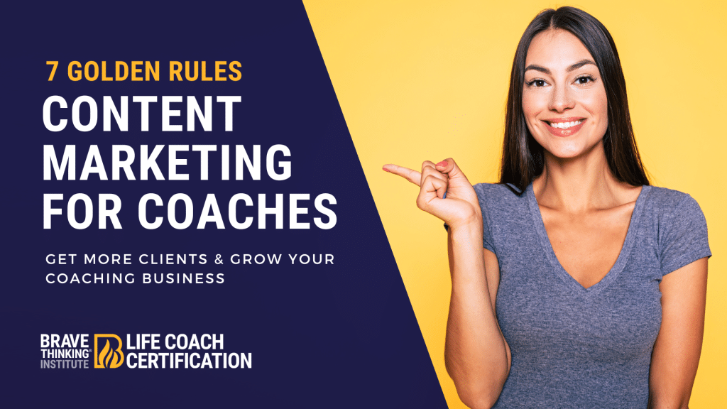 How to get more coaching clients with this simple shift content marketing language