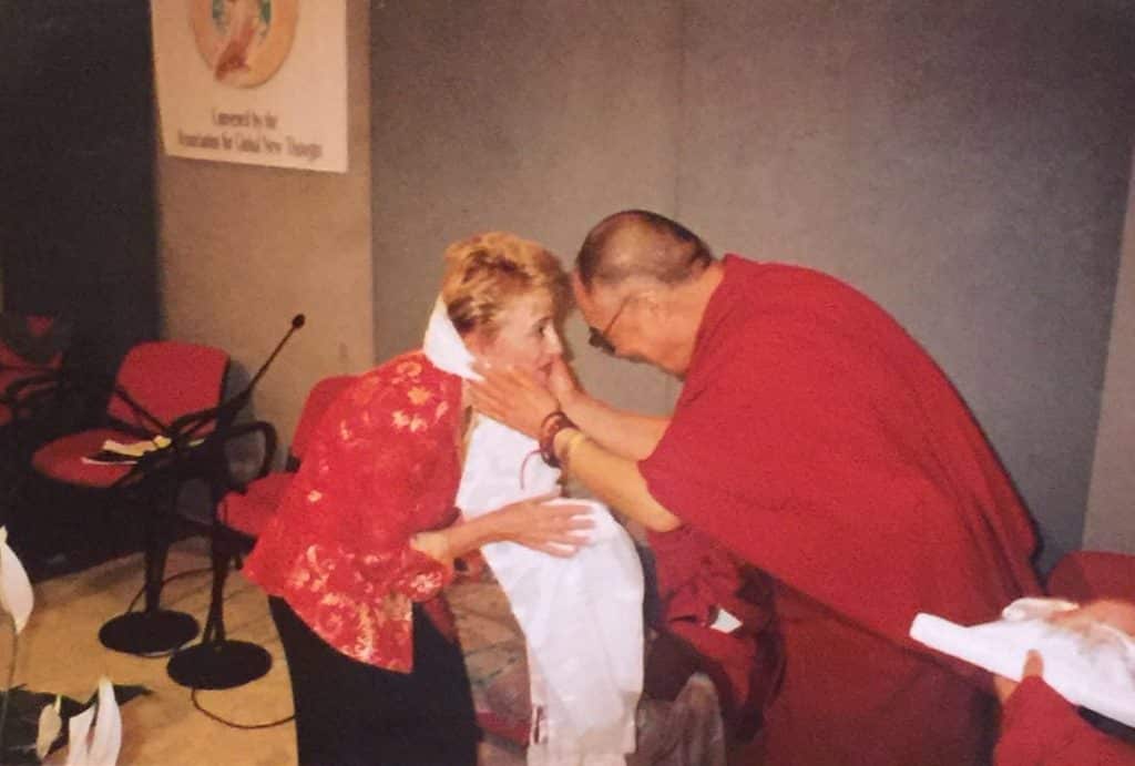 Dalai Lama and Mary Morrissey