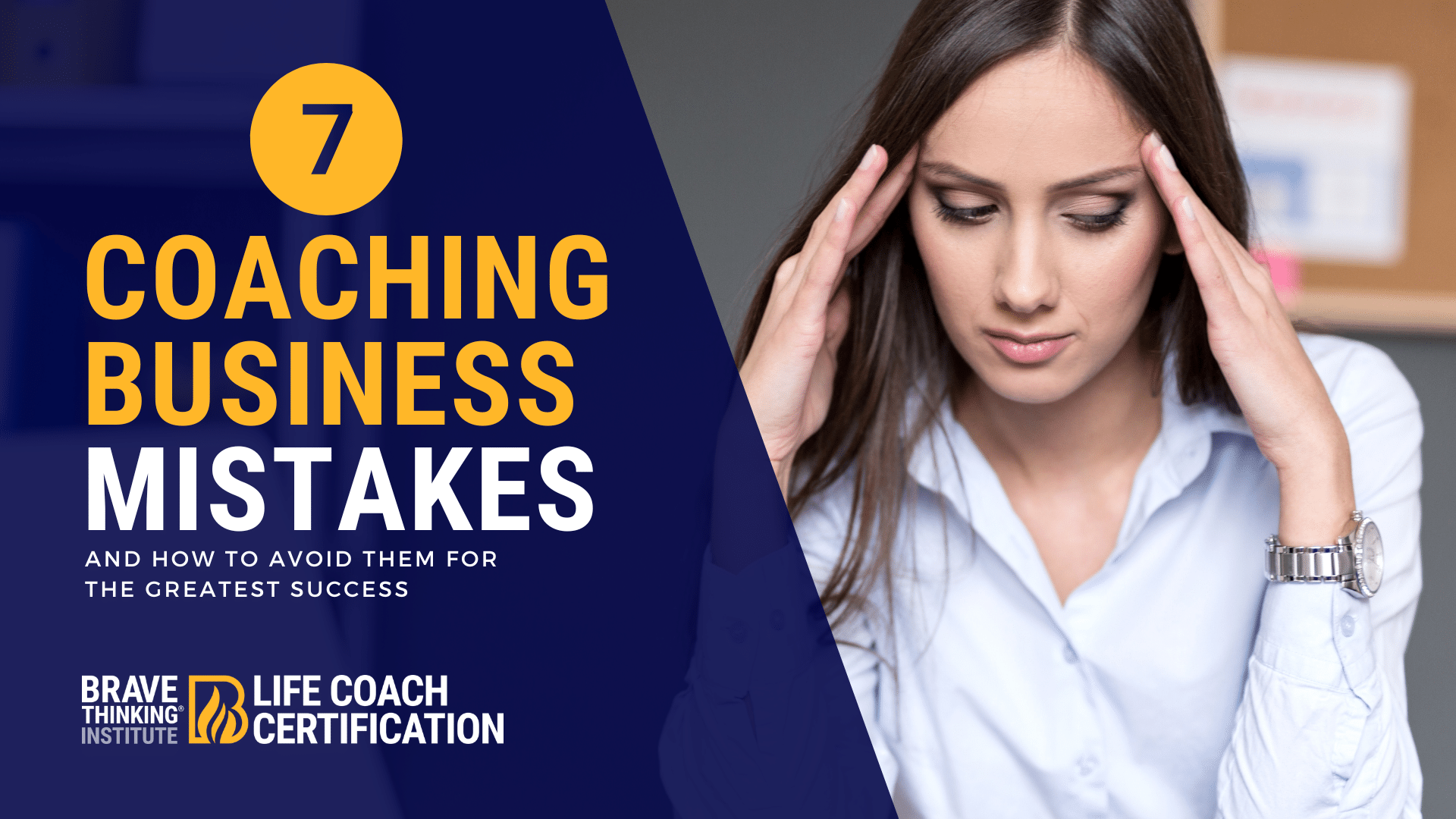 Common Small Business Mistakes Successful Life Coaches Avoid