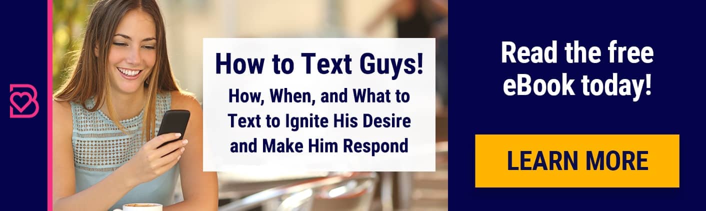How To Text Guys eBook Blog Banner