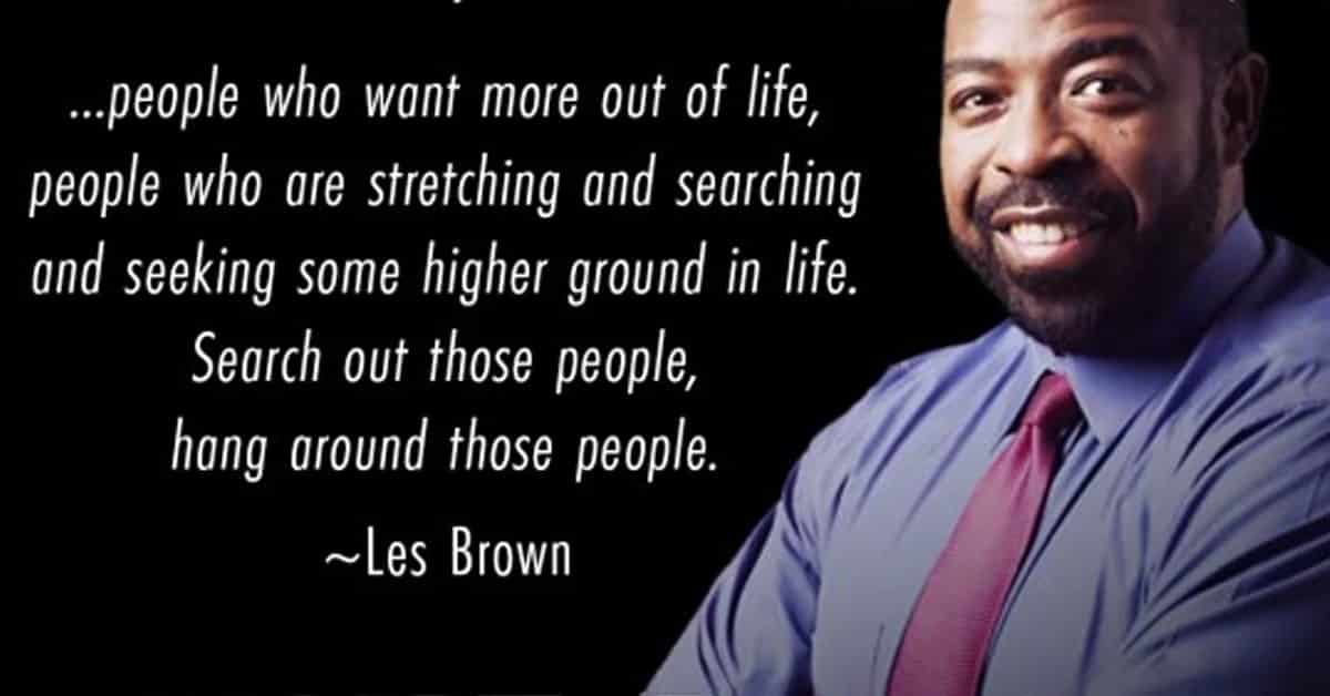 les brown quote