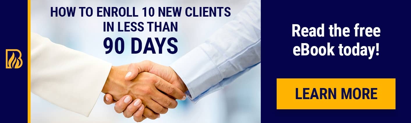 10 New Clients eBook Life Coach Certification Banner