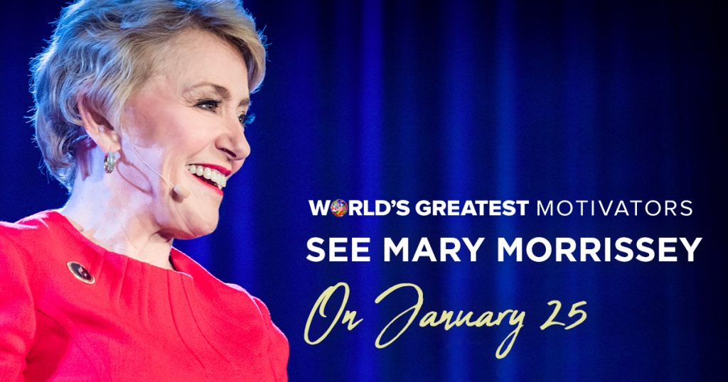 World's Greatest Motivators Banner - Mary Morrissey