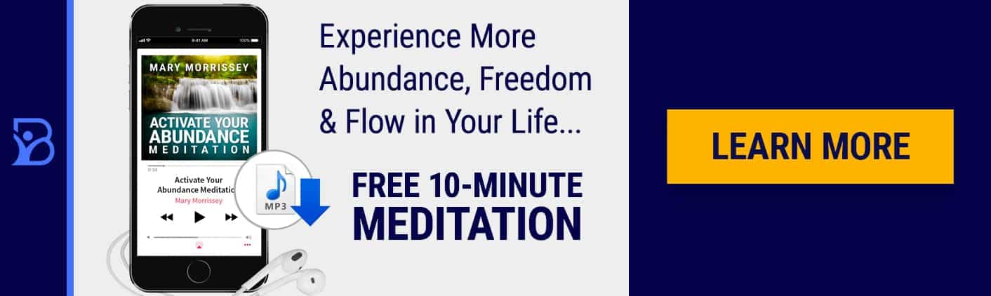 Activate Your Abundance Meditation Blog Banner