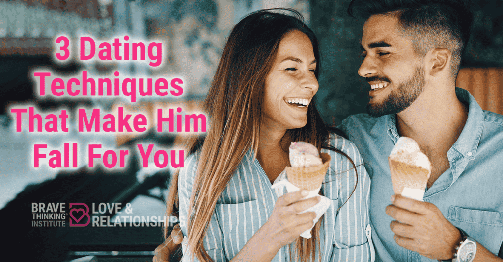 3 dating techniques that make him fall for you - Dating advice for women by Mat Boggs