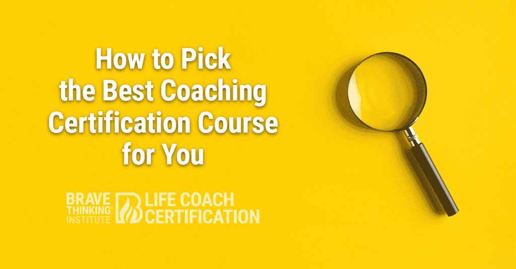 How to pick the best coaching certification course for you