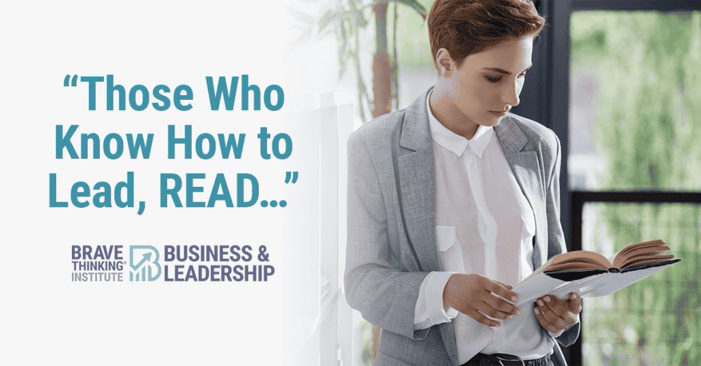Those who know how to lead read