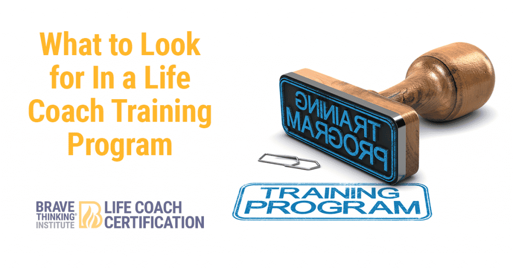 What to look for in a life coach program