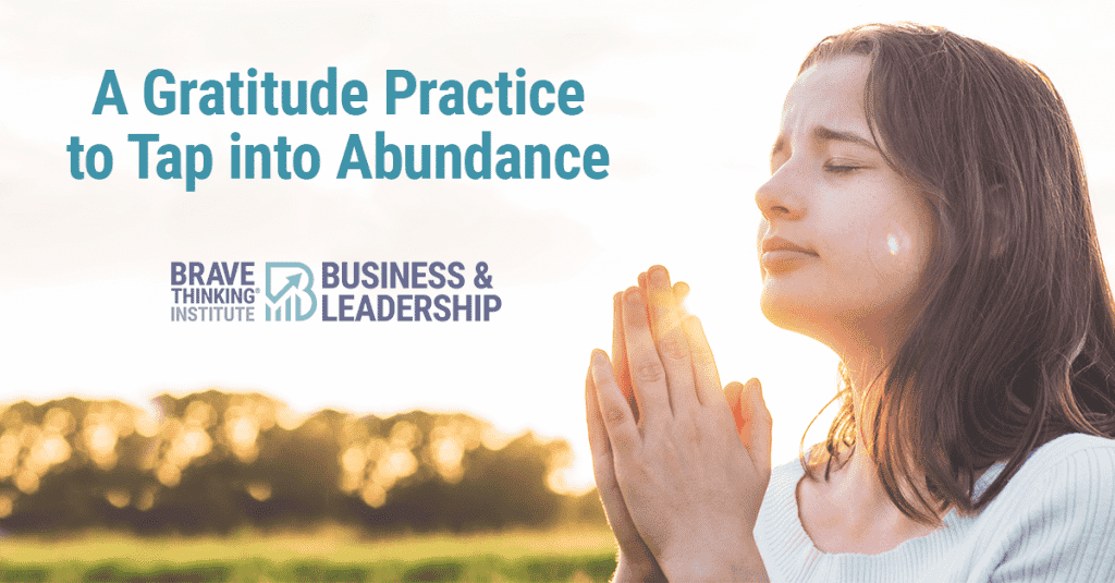 A gratitude practice to tap into abundance
