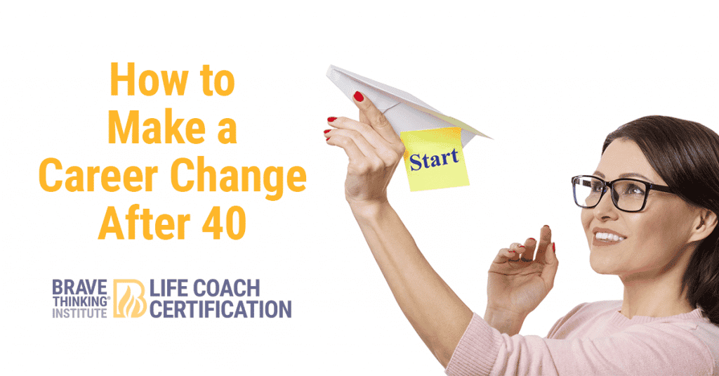 How to make a career change after 40