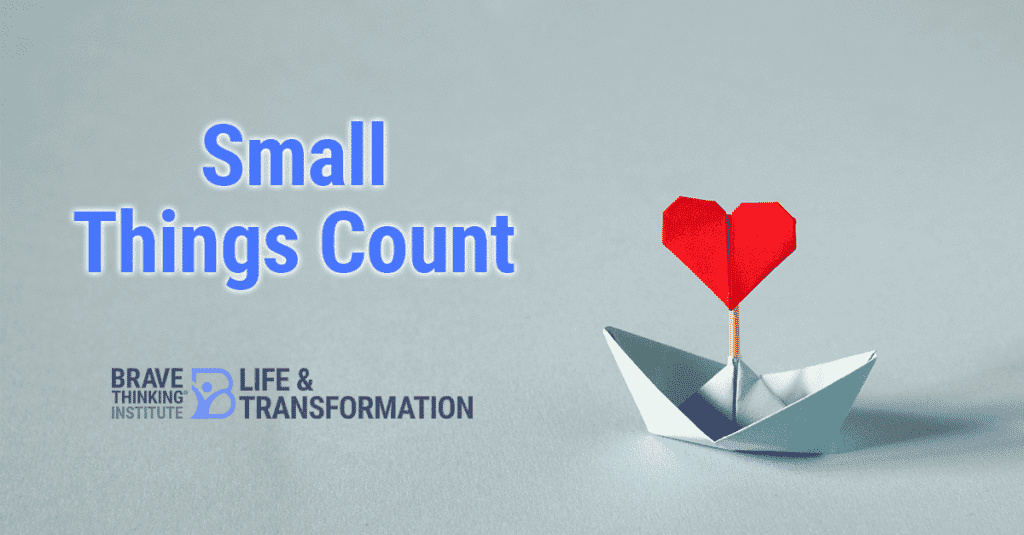 Small things count
