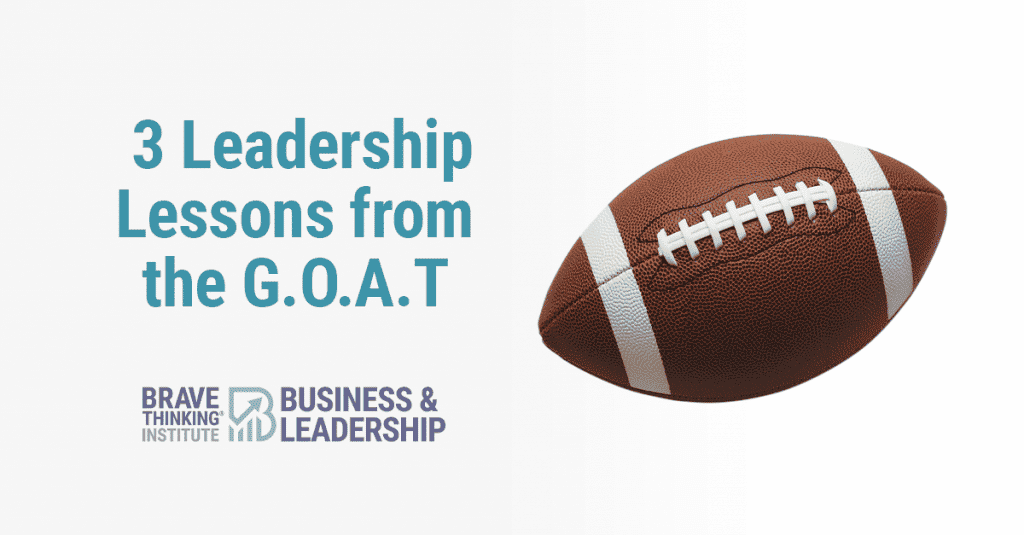 3 leadership lessons from the G.O.A.T