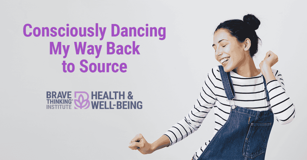 Consciously dancing my way back to source