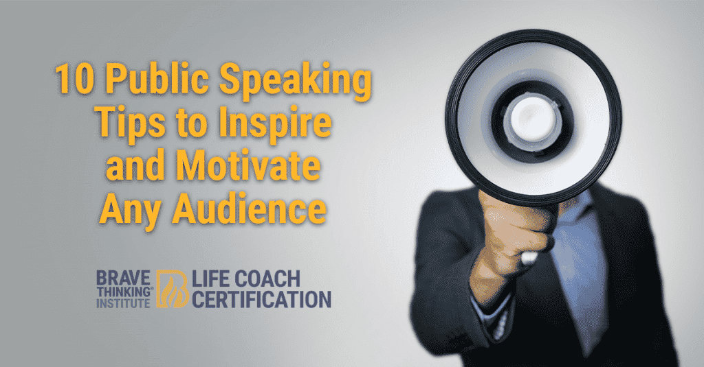 10 public speaking tips to inspire and motivate any audience