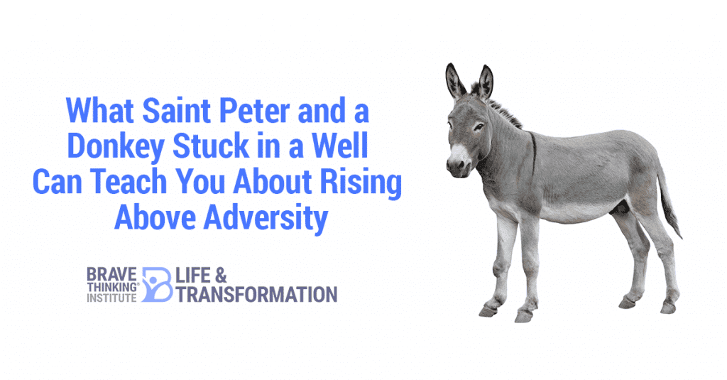 What Saint Peter and a donkey stuck in a well taught me