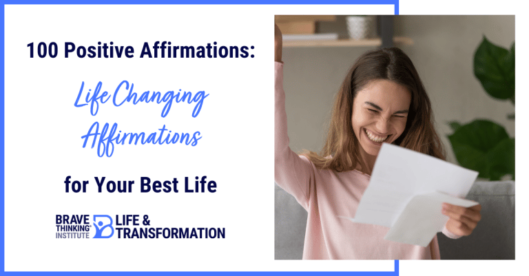 100 Positive Affirmations: Life Changing Affirmations for Your Best Life