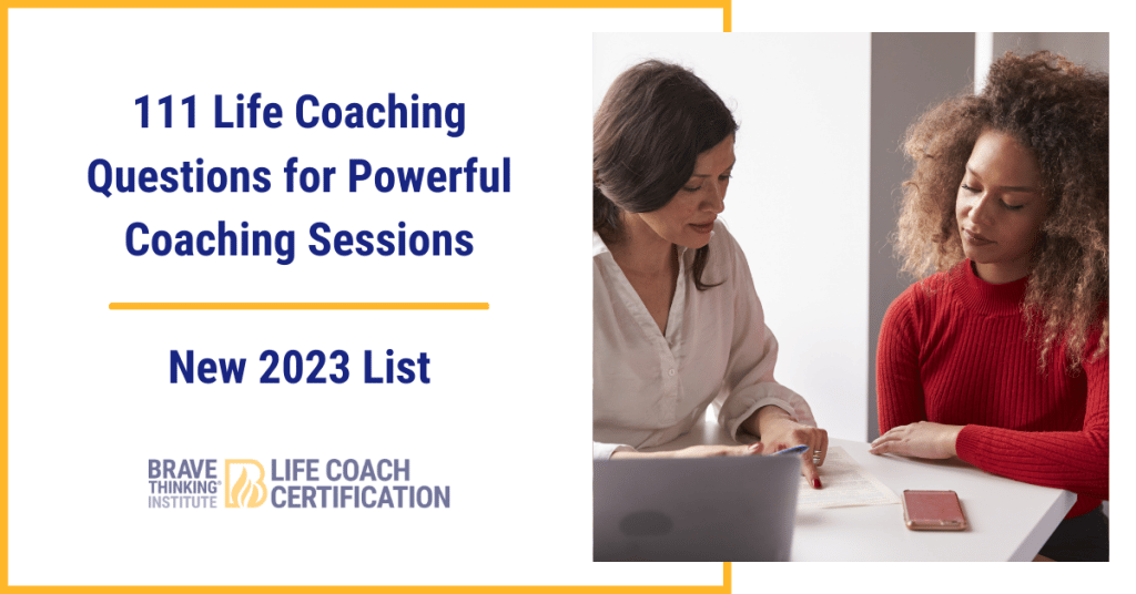 111 life coaching questions for powerful coaching sessions