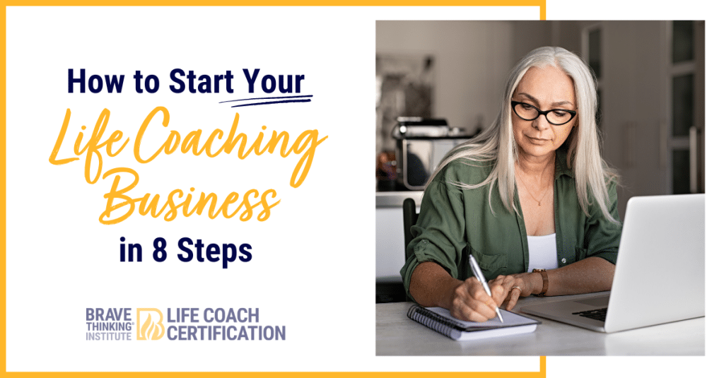 how to start a life coaching business checklist