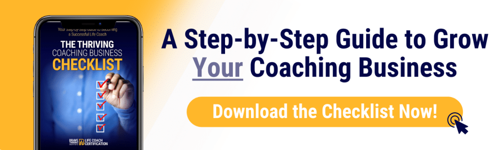 Grow your coaching business checklist