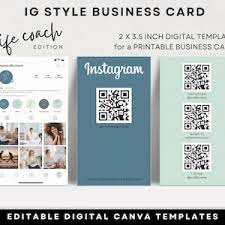 IG Style business card