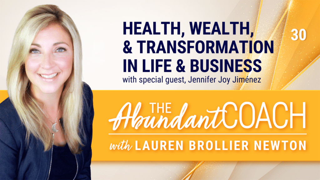 the path to personal transformation to create health and wealth in life and business