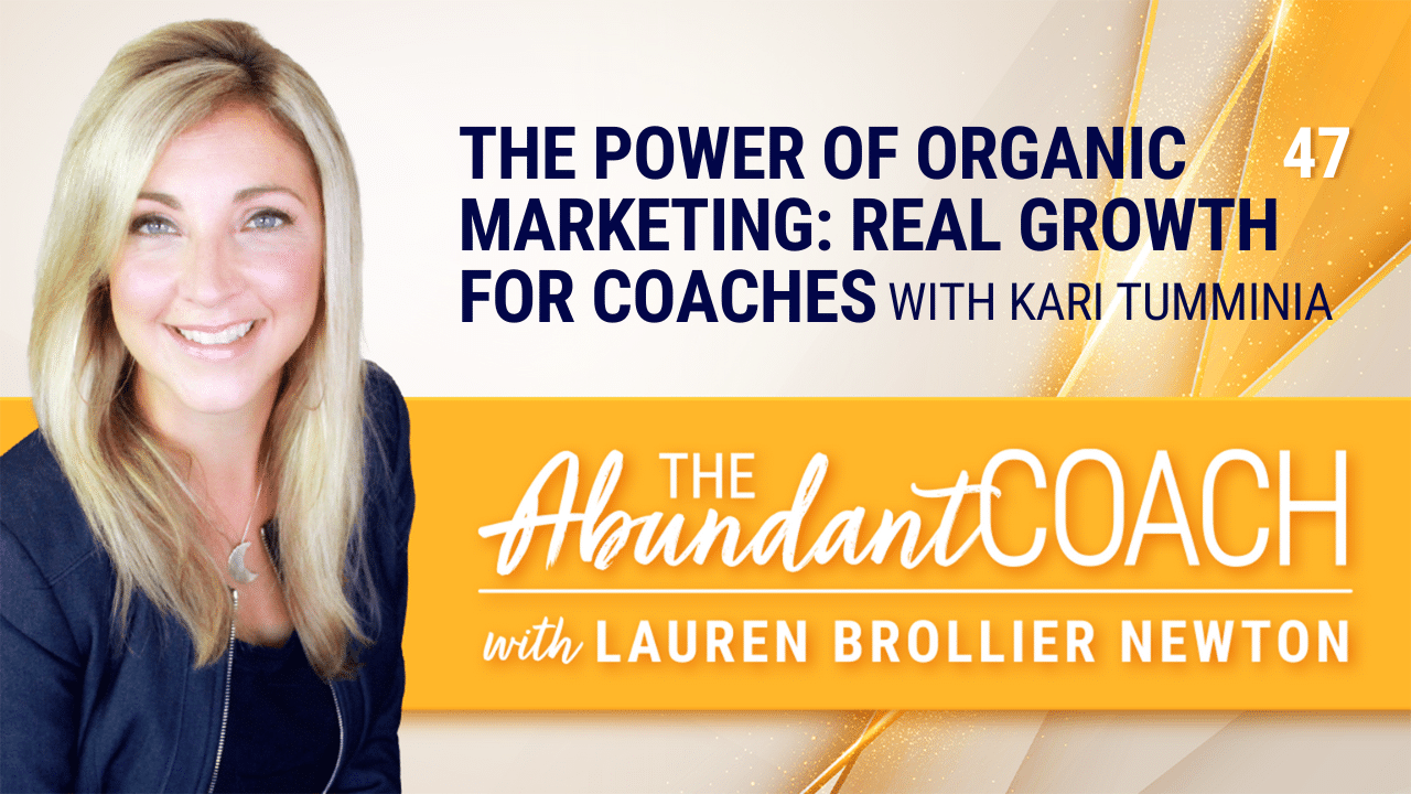 organic marketing for coaches